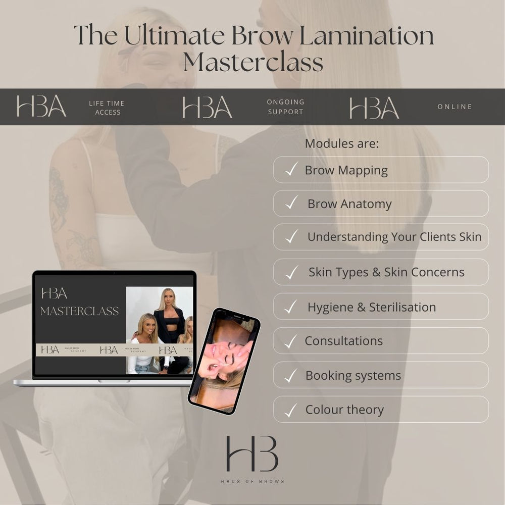 The Ultimate Brow Lamination & Business Masterclass